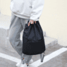 printed 210d oxford drawstring backpack bag 2