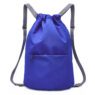 printed 210d oxford drawstring backpack bag