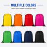 printed 210d polyester drawstring bag hildan 2