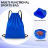recycle foldable training drawstring backpacks bag 1