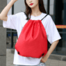 recycle foldable training drawstring backpacks bag 3