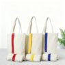 recycled cotton canvas foldable tote bag for corporate swag 1