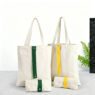recycled cotton canvas foldable tote bag for corporate swag 2