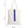 recycled cotton canvas foldable tote bag for corporate swag 3