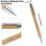 recycled eco bamboo ballpoint pens 1