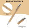 recycled eco bamboo ballpoint pens 2