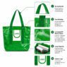 recycled laminated pp woven bag karean 2