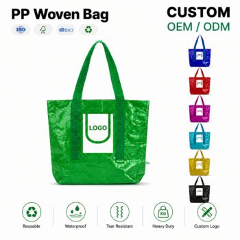 recycled laminated pp woven bag karean