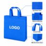 reinforced handle reusable non woven tote bags divia 2