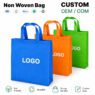reinforced handle reusable non woven tote bags divia