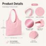 reusable cotton canvas tote bag kaiba 4