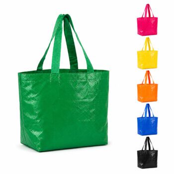 reusable daily laminated pp woven bag karean 1