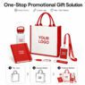 two tone thick cotton tote bag with sturdy handles chidel 5