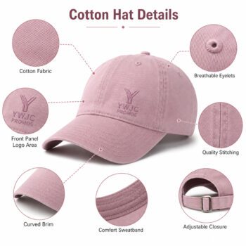 unstructured vintage washed cotton baseball hat mavin 1