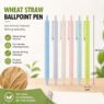 wheat straw eco ballpoint pen yatson