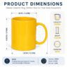 11oz ceramic coffee mug for corporate event gifts 2