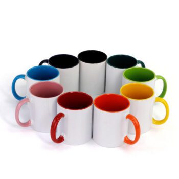 11oz two tone ceramic sublimation mug 1