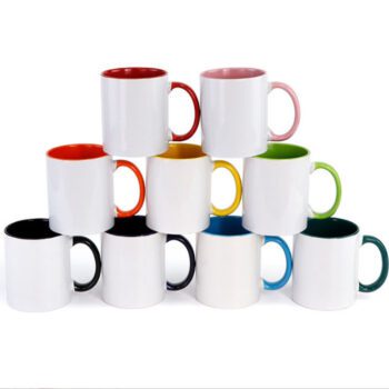 11oz two tone ceramic sublimation mug