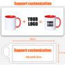 11oz two tone ceramic sublimation mug 4