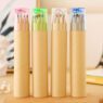 12 colors multicolor drawing long tube pencil set 5