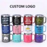 12oz 14oz 16oz 24oz stainless steel coffee mug with handle 4