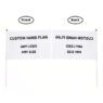14x21cm polyester mini hand held flag 3