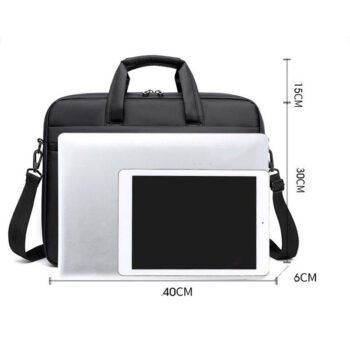 15 inch waterproof fabric laptop messenger bag 1