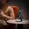 15w folding travel 3 in 1 magnetic wireless charger stand 1