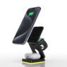 15w folding travel 3 in 1 magnetic wireless charger stand