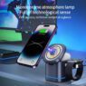 15w portable folding magnet wireless charging for iphone 5
