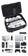17 3 inch pu leather business laptop backpack 1