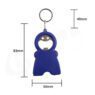 1m tape measure key ring bottle opener keychain 5