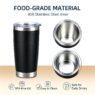 2030oz powder coated regular tumblers 3