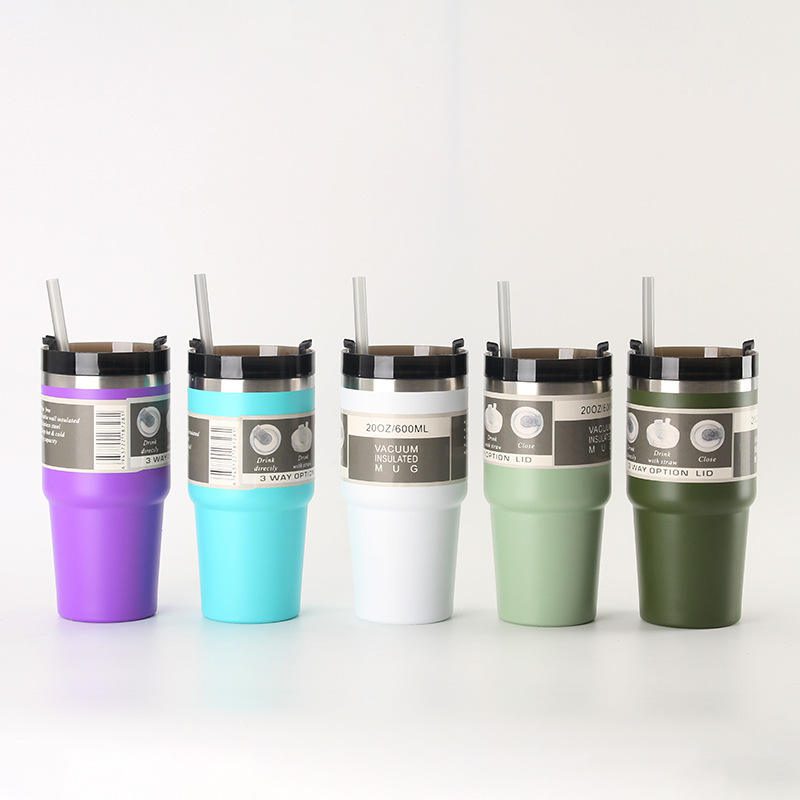 20oz stainless steel insulated tumbler with straw 20oz stainless steel insulated tumbler with straw