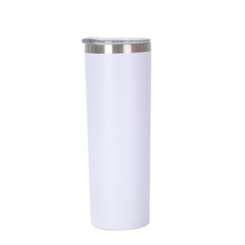 20oz straight tumbler with straw 1