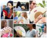 21cm custom engraved bamboo folding hand fan 4