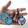 2d3d soft pvc rubber keychain for promotional gifts 1