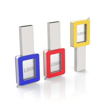 3 0 metal crystal led light up usb flash drive