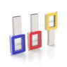 3 0 metal crystal led light up usb flash drive