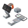 3 in 1 foldable magnetic wireless charging stand