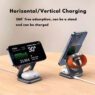 3 in 1 pd 15w wireless charging stand for office home 2