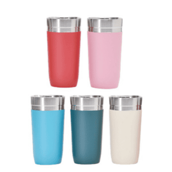 304 stainless steel insulated tumbler with optional lid