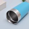 304 stainless steel insulated tumbler with optional lid 4
