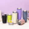 304 stainless steel travel mug with lid
