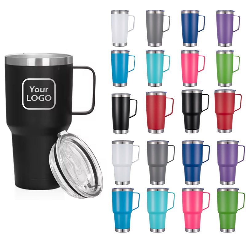 30oz stainless steel tumbler with handle 30oz stainless steel tumbler with handle