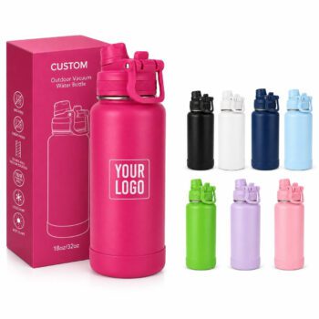32oz insulated stainless steel water bottle