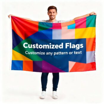 35 feet polyester national country team flag