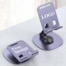 360 degree rotating carbon steel desktop phone tablet stand