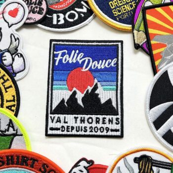 3d embroidered patch with iron on backing 1