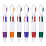 4 color shuttle pen with carabiner clip 4